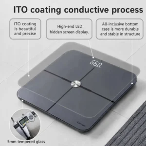 Smart Wireless BMI Body Fat Scale